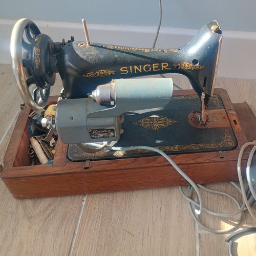 Antique singer sewing - singer,