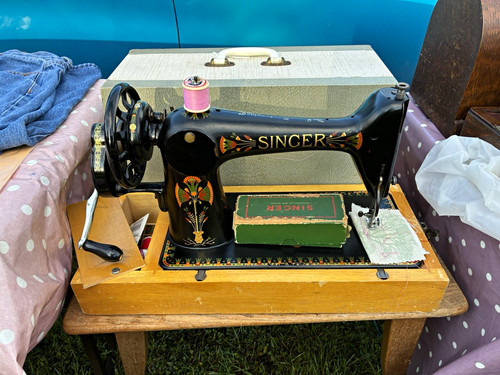 Singer 66k hand crank - 66k,