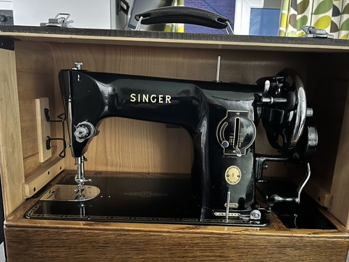 Singer 1954 201k hand - hand, crank