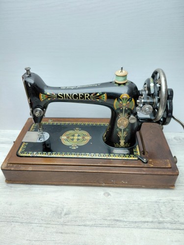 Singer hand crank sewing - hand,