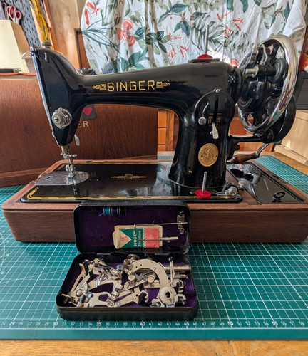 Singer 201k hand crank - 201k,