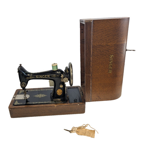 Vintage singer model 99k - singer, hand