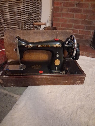 Vintage singer 15k hand crank - singer, hand-crank