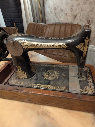 Vintage singer sewing machine - vintage,