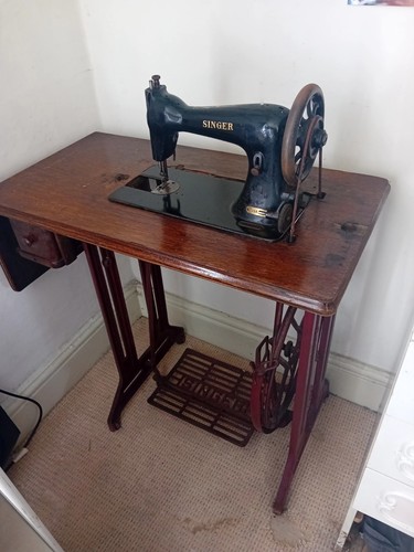Antique vintage treadle - antique,