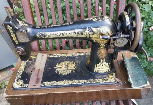 Antigue singer pheonix hand - antigue,