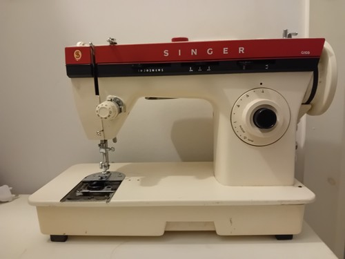 Singer g105 red vintage sewing - g105,