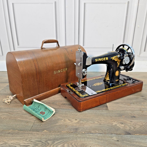 Antique singer sewing machine - antique,