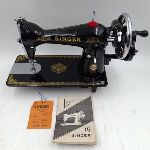 Singer hand crank sewing - crank,
